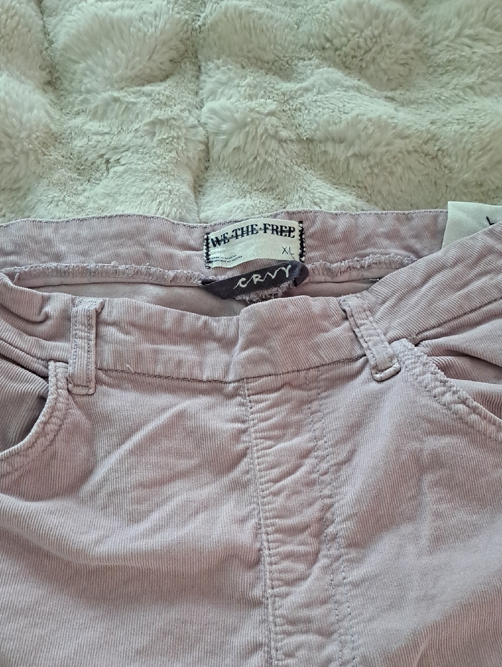 We The Free Lavender Corduroy  Jeans